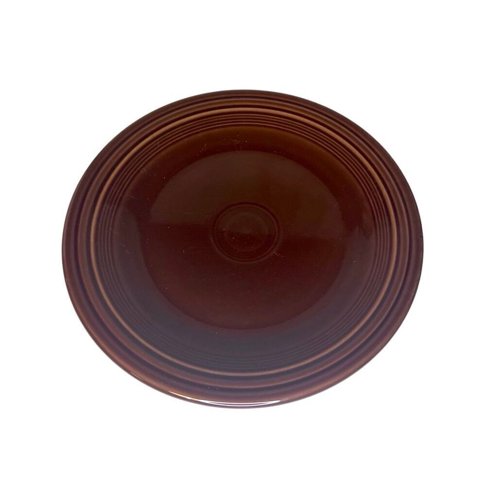 Vintage Homer Laughlin  Fiesta Chocolate  Dinner Plate 10.5”